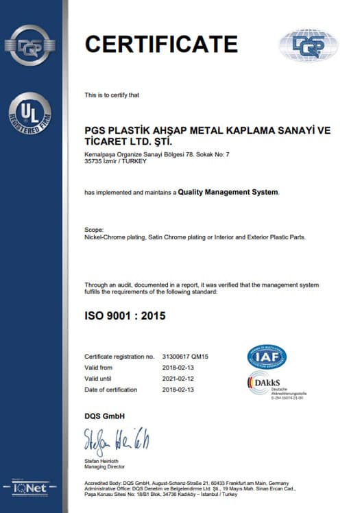 ISO 9001:2015