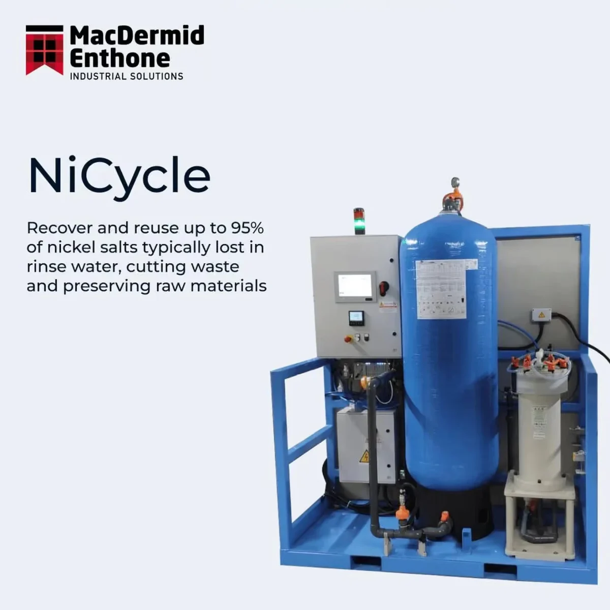 MacDermid Enthone NiCycle nikel geri kazanım ünitesi